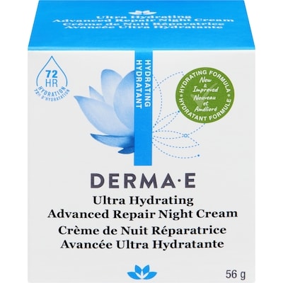 Derma E Hydrating Night Crème with Hyaluronic Acid 56 g, $69.62/100g