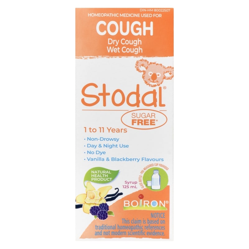 Stodal Sugar-Free Cough Syrup For Dry Or Wet Cough