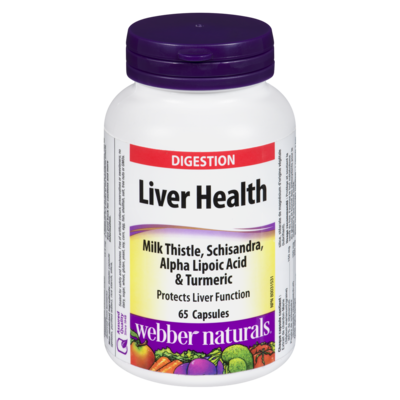 Webber Naturals Liver Health with Milk Thistle 65 ea, $0.21/1ea