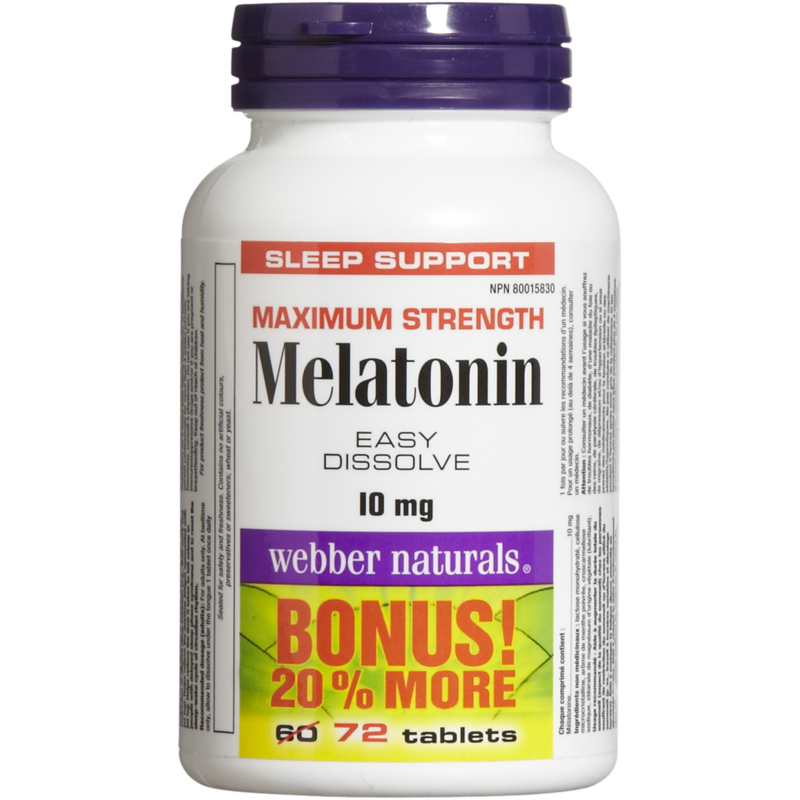 Melatonin 10mg, Maximum Strength