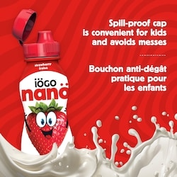 IOGO Nanö Drinkable Strawberry Yogurt 1% - 6x93.0 ml | Dominion