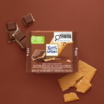Milk Chocolate with Butter Biscuit & Cocoa Crème