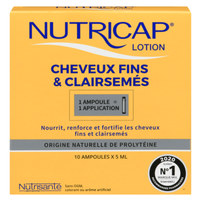 Nutrisanté Cheveux Fins Et Clairsemés Lotion 10 ea, 2,30 $/1ch