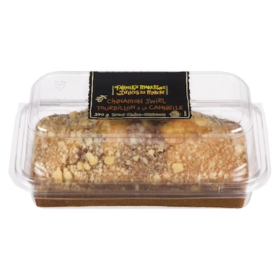 Délices du Marché Gâteau rectangulaire à la cannelle 390 g, 1,41 $/100g