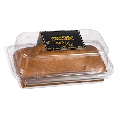 Gâteau rectangulaire doré