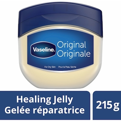 Vaseline Petroleum Jelly for dry, cracked skin Original petroleum jelly 215 g, $2.00/100g