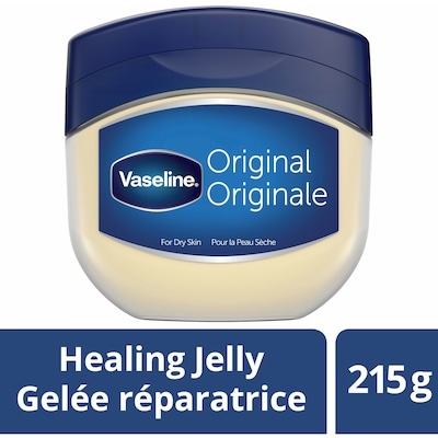 Vaseline Gelée de pétrole peaux sèches et abîmées Originale gelée pure 215 g, 1,67 $/100g