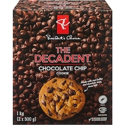 The Decadent Chocolate Chip Cookies