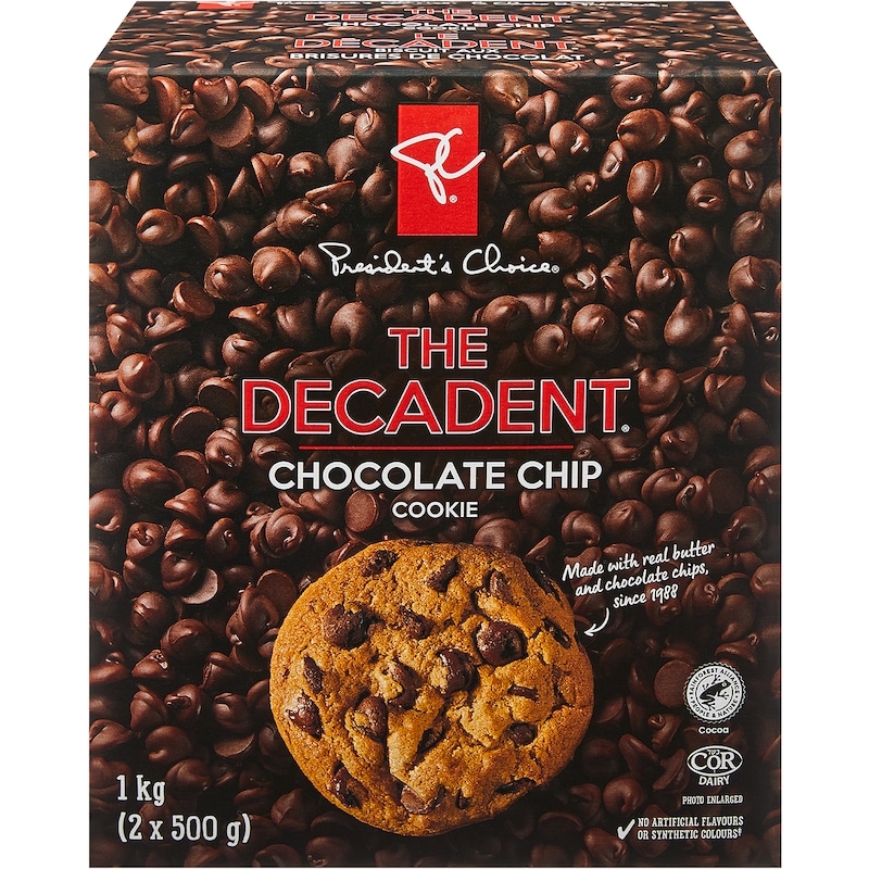 The Decadent Chocolate Chip Cookies