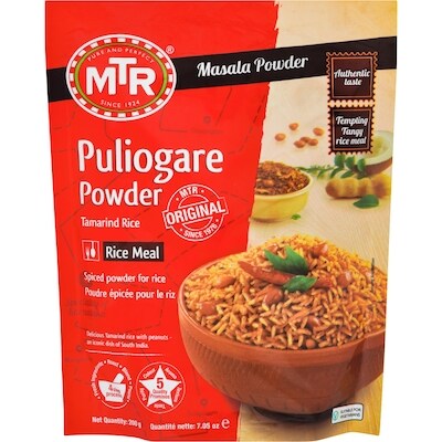 MTR Puliyogare en poudre 0.2 kg, 1,65 $/100g