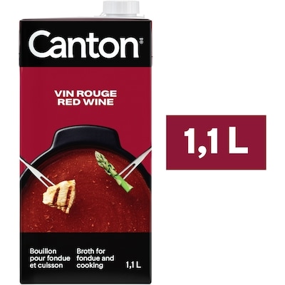 Canton Bouillon pour fondue et cuisson Vin rouge 1.1 l, 0,36 $/100ml
