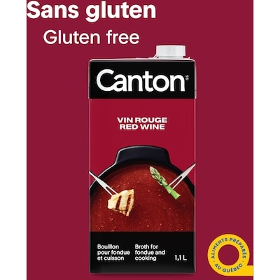 Bouillon pour fondue et cuisson Vin rouge