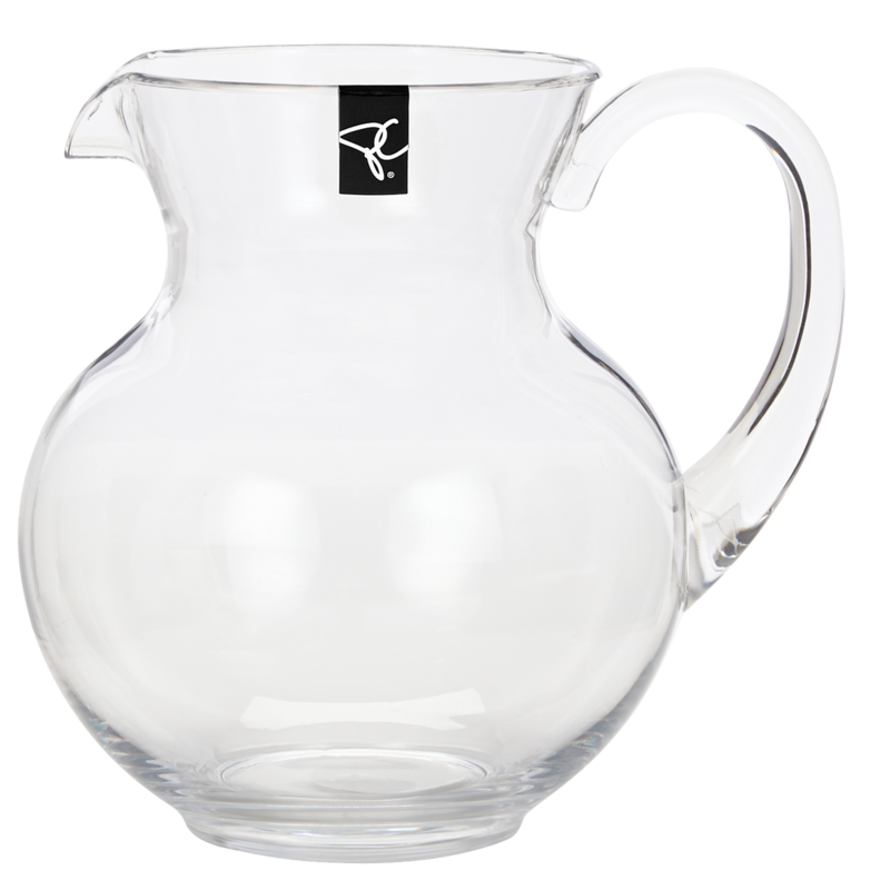 Pitcher With Clear Handle