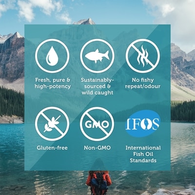 Omega3+ Triple Strength + D3, Omega 3 Fish Oil