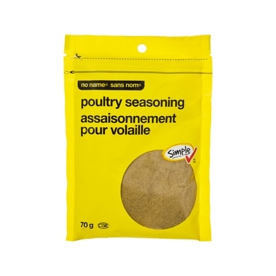 Sans Nom Assaisonnement pour volaille 70 g, 5,00 $/100g