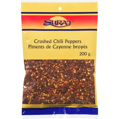 Suraj Crushed Chillies 200 g, $1.40/100g