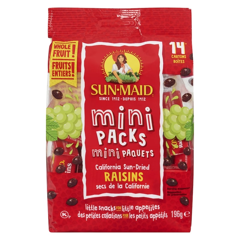 Raisins, Mini Packs