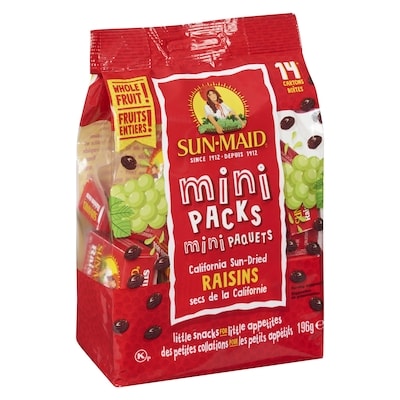 Raisins, Mini Packs