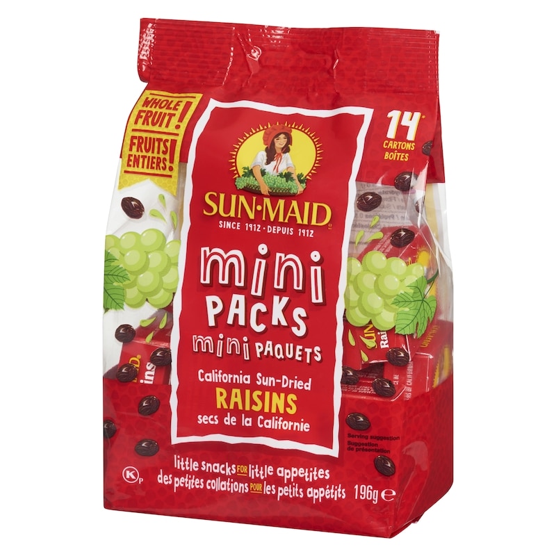 Raisins, Mini Packs