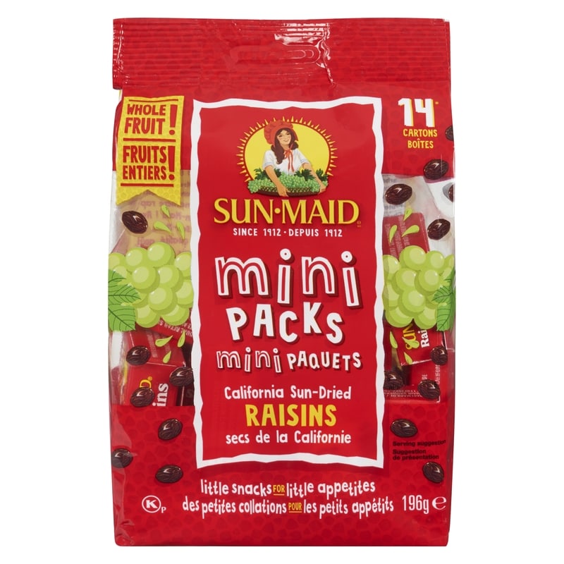 Raisins, Mini Packs