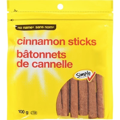 No Name Cinnamon Sticks 100 g, $3.50/100g