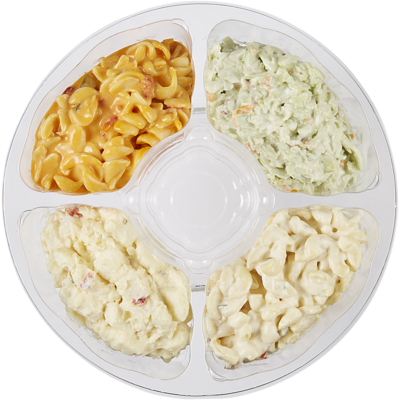 null Plateau de salades assorties petit 0,99 $/100g 4,49 $/1lb
