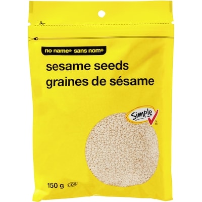 Sans Nom Graines de sésame 150 g, 2,33 $/100g