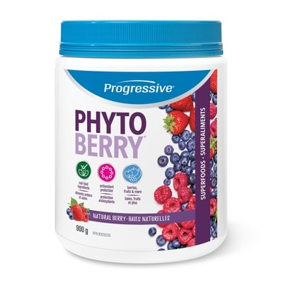 Progressive PhytoBerry Antioxidant Powder Natural Berry 900 g, $10.00/100g