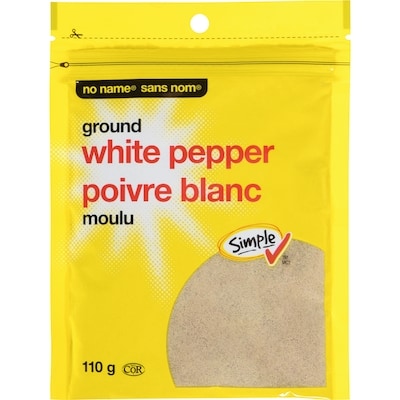 No Name Ground White Pepper 110 g, $3.18/100g