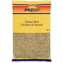 Suraj Graines de fenouil 750 g, 1,13 $/100g