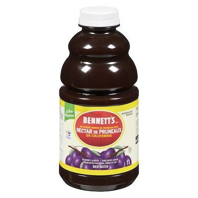 Bennett’s Nectar de pruneaux 1 l, 0,44 $/100ml