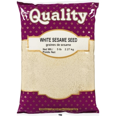 Quality While  Sesame Seeds 2.27 kg, $0.88/100g