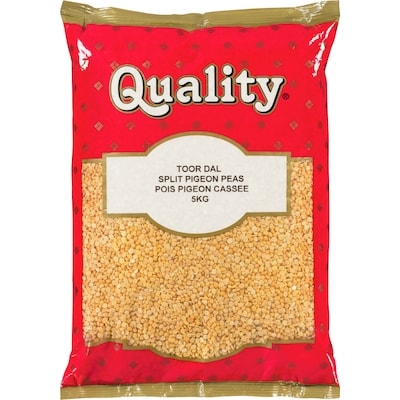 Quality Toor Dal 4.989 kg, $0.44/100g