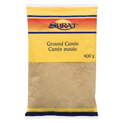 Suraj Ground Cumin, Pisa Jeera 400 g, $1.75/100g