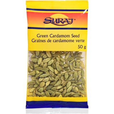 Suraj Green Cardamom Seed  50 g, $8.98/100g