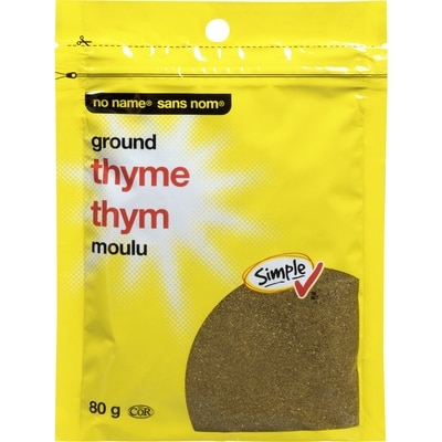 Sans Nom Thym moulu  80 g, 4,38 $/100g