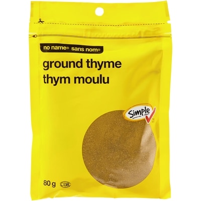 Sans Nom Thym moulu  80 g, 4,38 $/100g