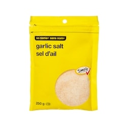 No Name Garlic Salt 250 g, $1.20/100g