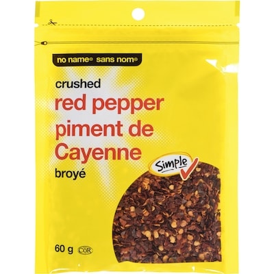 No Name Crushed Red Pepper 60 g, $4.17/100g