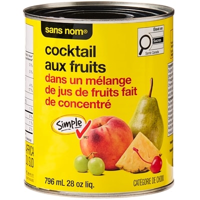 Fruit Cocktail in Mixed Fruit Juice from Concentrate