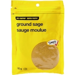 Sans Nom Sauge moulue 80 g, 3,13 $/100g