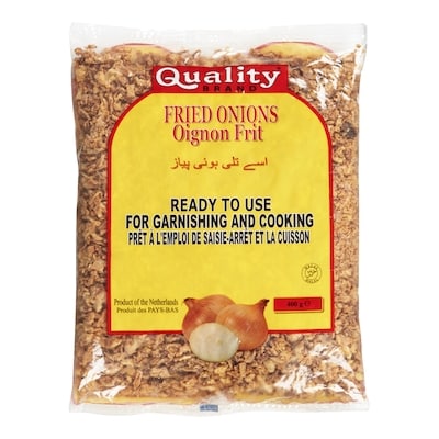 Quality Fried Onions 400 g, $1.12/100g