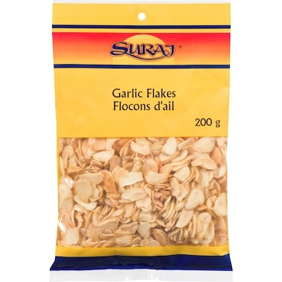 Suraj Garlic Flakes 200 g, $2.00/100g