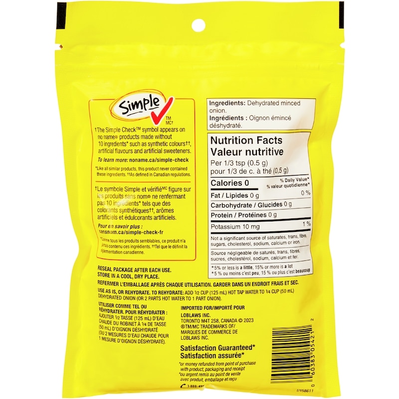 Dehydrated Minced Onion