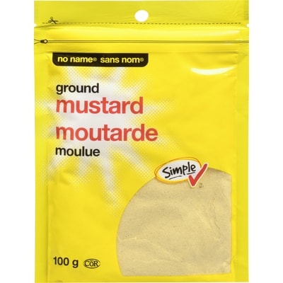 Sans Nom Moutarde moulue 100 g, 3,50 $/100g