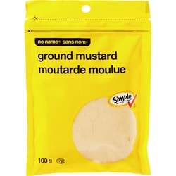 Sans Nom Moutarde moulue 100 g, 2,50 $/100g