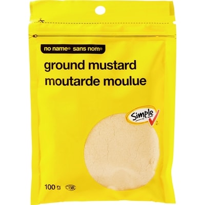 Sans Nom Moutarde moulue 100 g, 3,50 $/100g