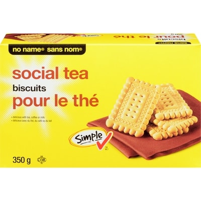 Sans Nom Biscuits pour le thé 350 g, 0,94 $/100g