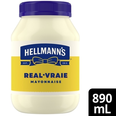 Hellmann's Real Mayonnaise ideal with fries, burgers and salads 890 ml, $0.79/100ml