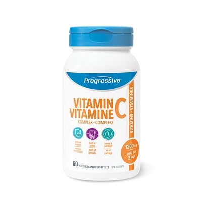 Progressive Vitamin C Complex 60 ea, $0.33/1ea